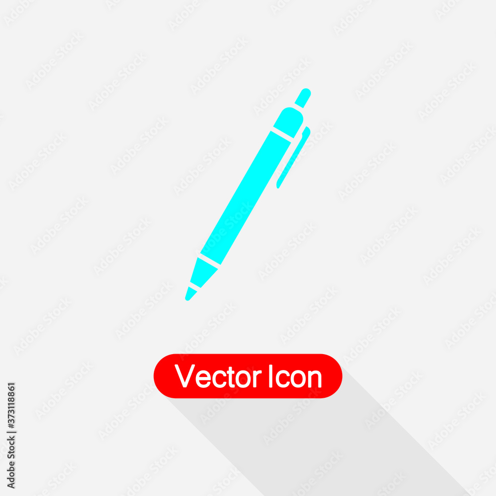 Pen Icon Vector Illustration Eps10 Pen Icon Vector Illustration Eps10