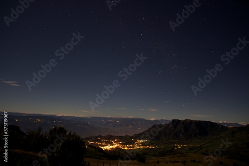 Noche estrella, vista San Fernando