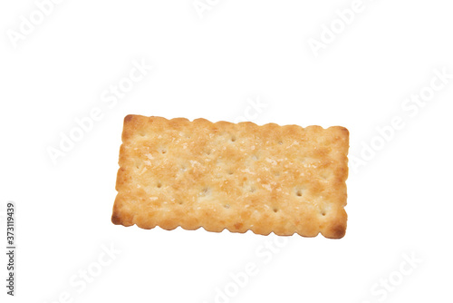 Biscuits on a white background.