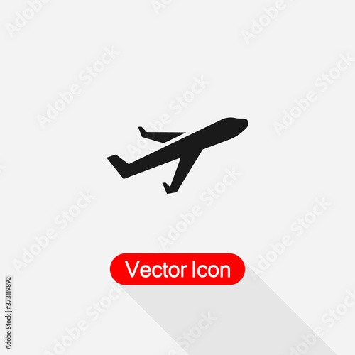 Plane Icon vector illustration Eps10