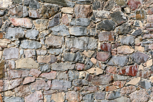 Obraz na płótnie Natural stone wall texture for background. w salonie