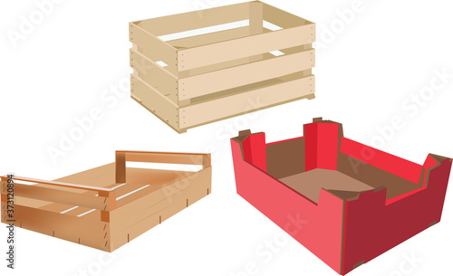 crates containers for the transport of food and more