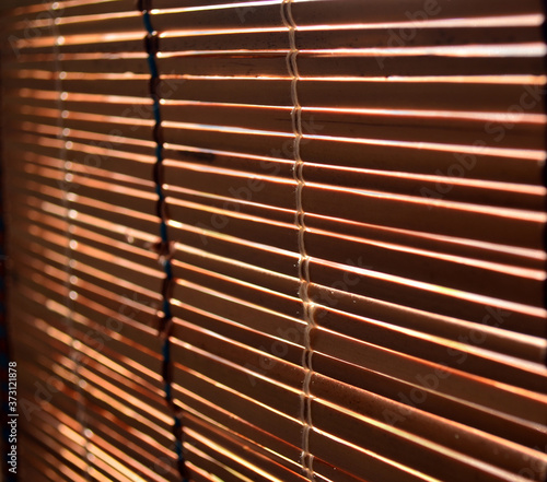 wooden window blinds