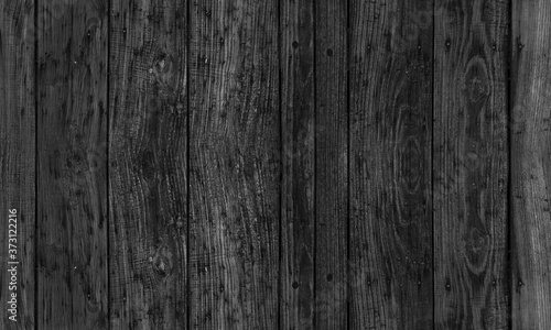 Black natural wooden background texture 