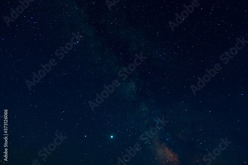 Canvas Print Bright starry night sky