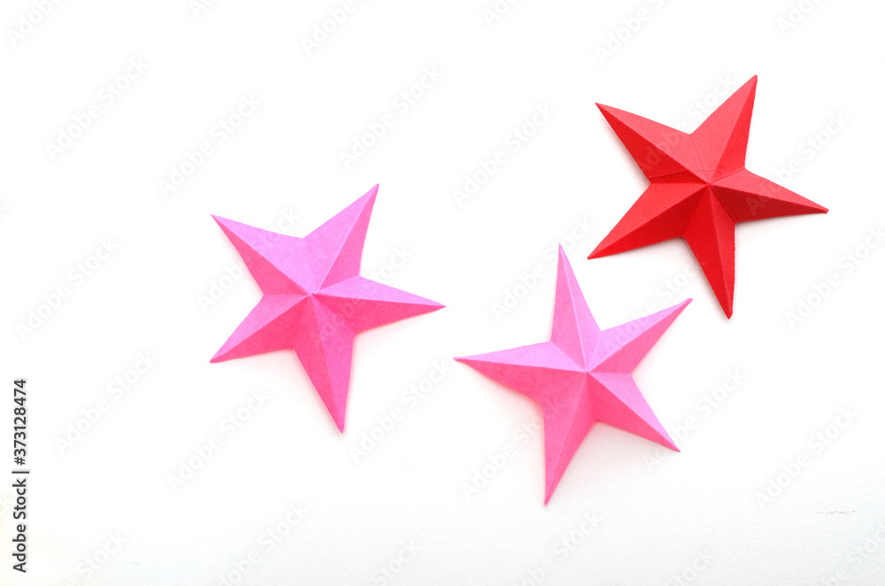 Origami paper star Origami paper star