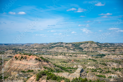 Wallpaper Mural Overlook of Painted Canyon of the Theodore Roosevelt National Park, North Dakota, USA Torontodigital.ca