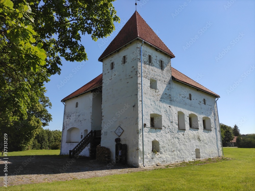 old castle in estonia