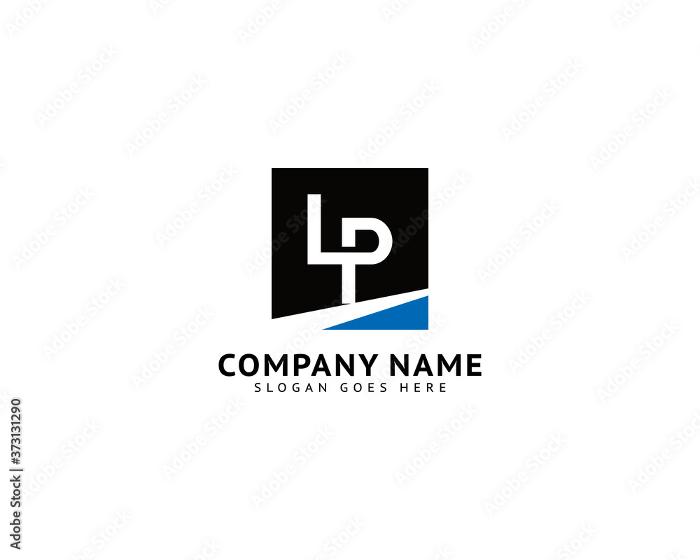 Initial Letter LP Logo Template Design Initial Letter LP Logo Template Design