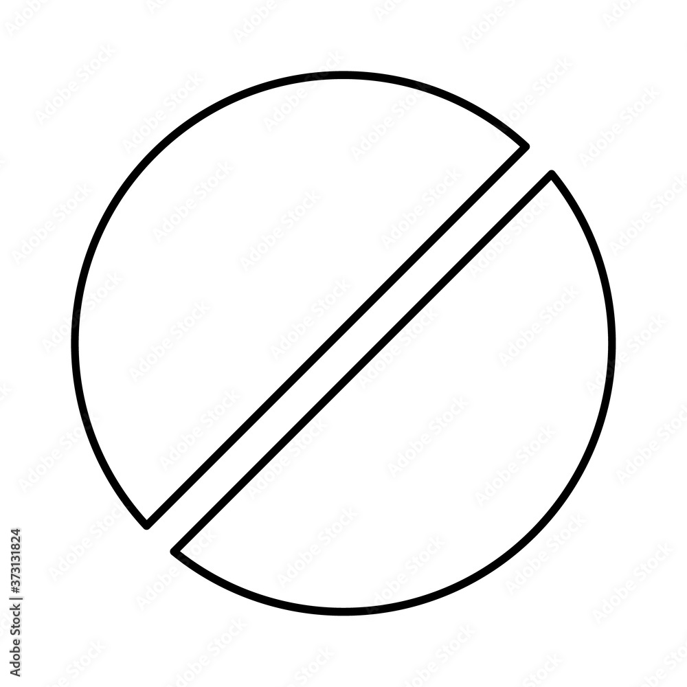 Medicine pill flat capsule icon. Vector sign isolated on white background. Pharmacy illustration Medicine pill flat capsule icon. Vector sign isolated on white background. Pharmacy illustration