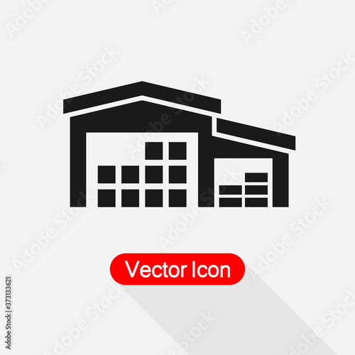 Warehouse Icon Vector Illustration Eps10