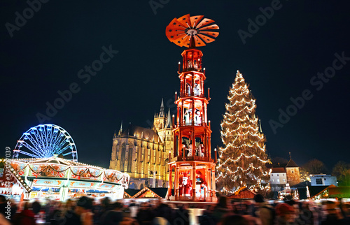 christmas market erfurt germany