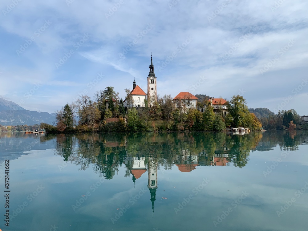 Bled lake Slovenia
