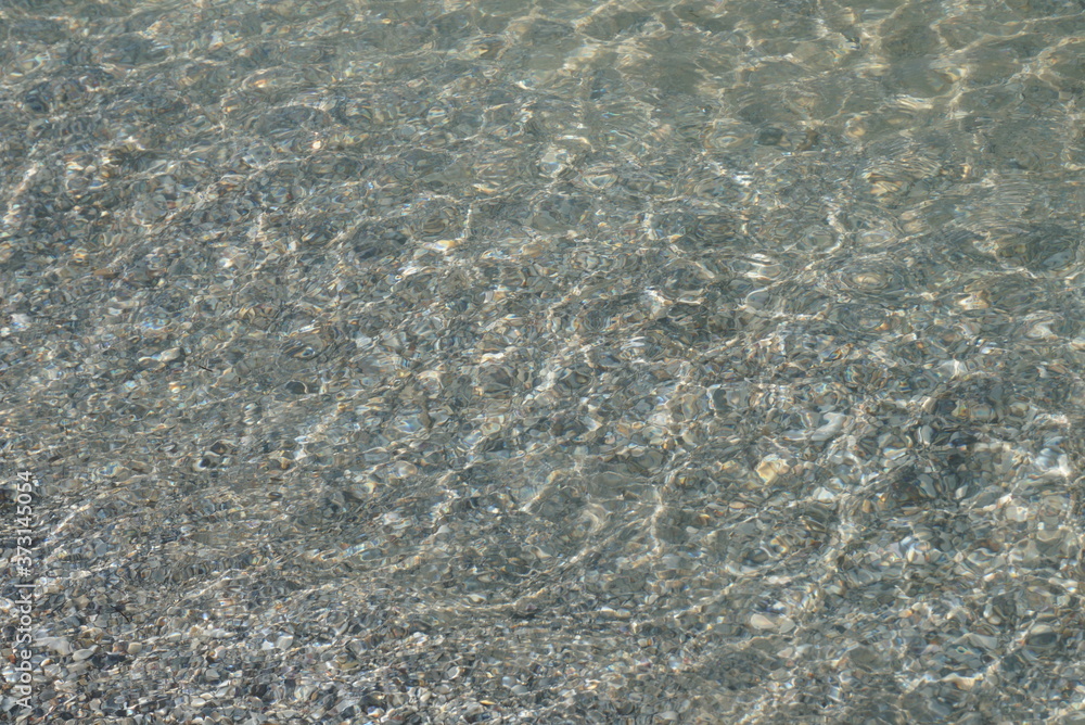 clear water in the sea background