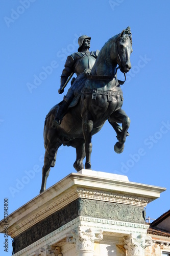 Bartolomeo Colleoni, Venezia monumento equestre, Monumento in Bronzo del Verrocchio