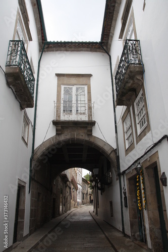 Santa Maria Street, Rua da Santa Maria Arch, Guimaraes photo