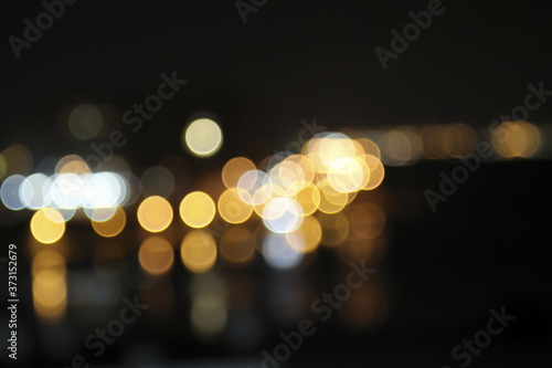 Defocused Image Of Illuminated City © Enrique Micaelo 