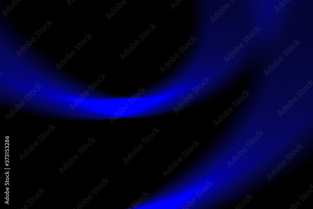 abstract blue lines over black background