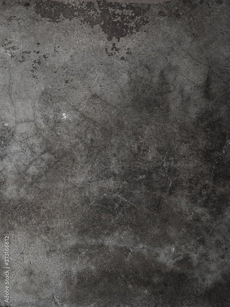 Fototapeta premium Dark cement wall background in vintage style