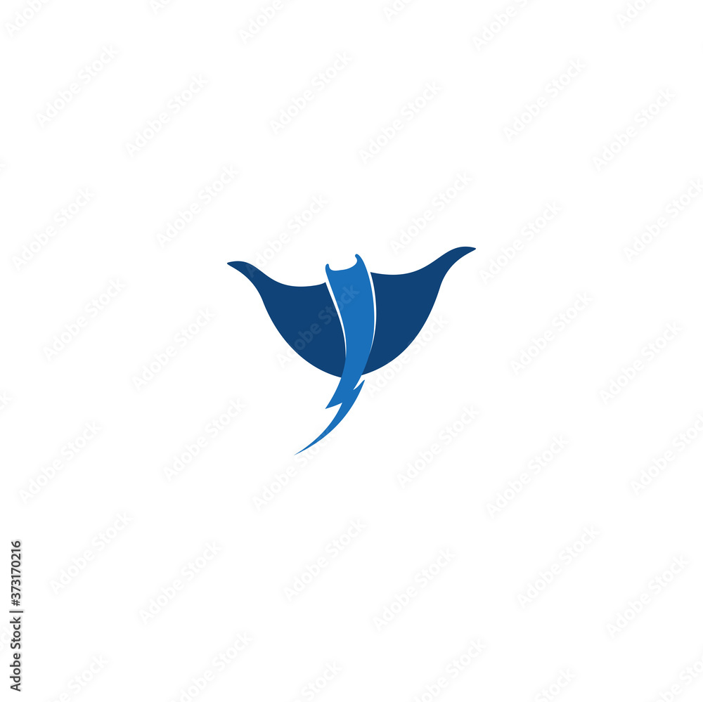 vector illustration of manta logo for electrical and more vector illustration of manta logo for electrical and more