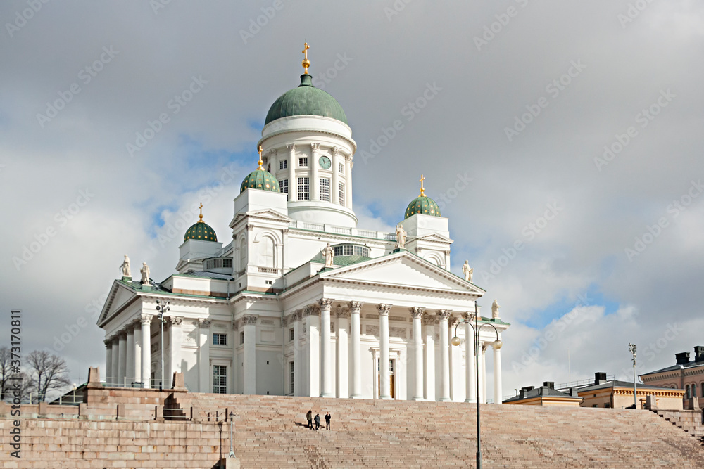 Helsinki Cathedral (in finnish Helsingin tuomiokirkko), neoclassical style 19th century, Finland