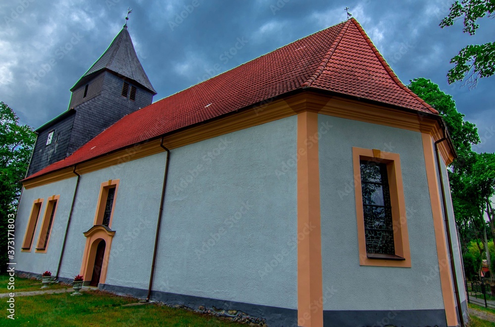 Kościół w Łupawie pomorskie