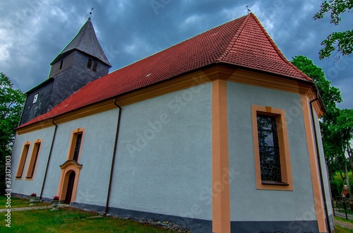 Obraz na płótnie Kościół w Łupawie pomorskie w salonie