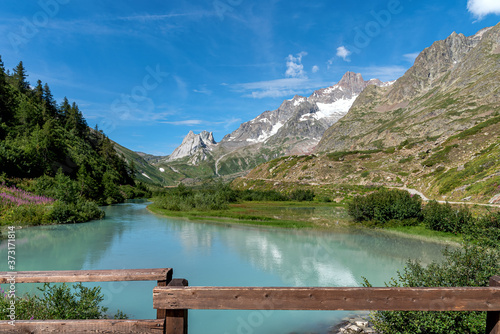 Obraz na płótnie Val Veny - Courmayeur - Valle d'Aosta - Italy w salonie