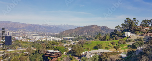 view from Mulholland Drive