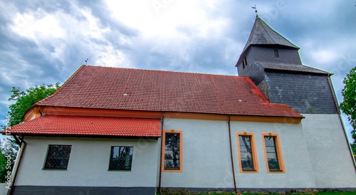 Obraz na płótnie Kościół w Łupawie pomorskie w salonie