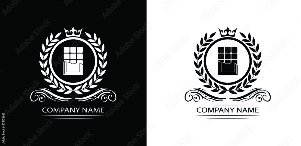 chokolate logo template luxury royal vector company decorative emblem with crown
chokolate logo template luxury royal vector company decorative emblem with crown