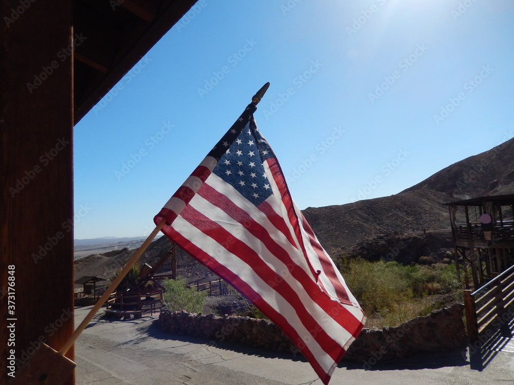Naklejka premium Flagge USA