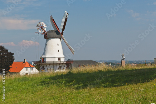 Dybbol Mill at Sonderborg Denmark at daytime photo