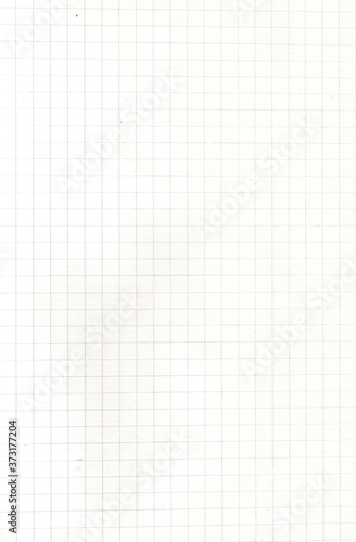 Checkered paper texture. Background from paper in copybook.Smooth cells on paper © alexmak
