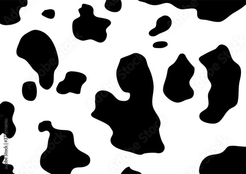 vector cow pattern