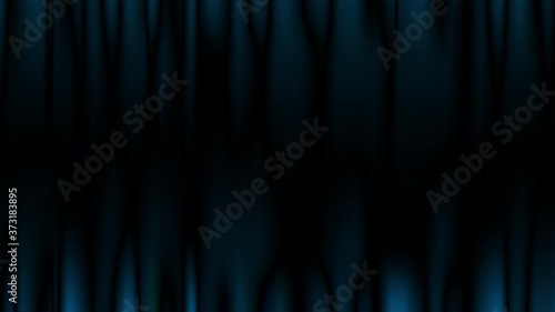 Abstract background animation with curtain style effect
