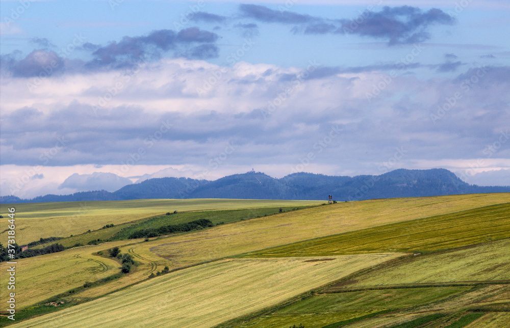 View of the Table Mountains and the Sudetes - Wambierzyce
