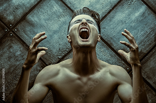 Fotografie scream in pain