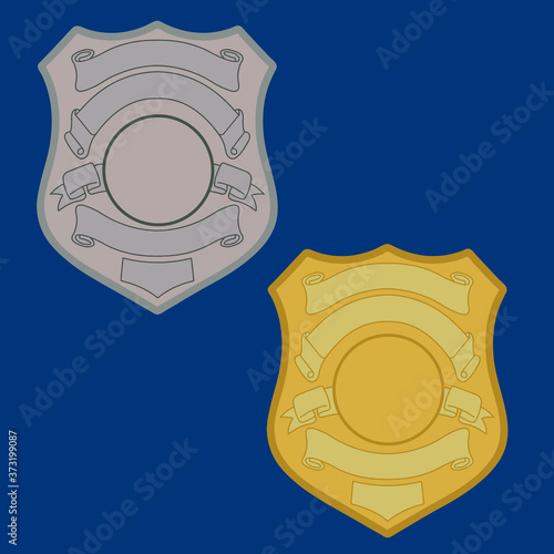 Police Badges - Vectors (EPS)