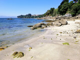 Mesmerizing shot of beautiful seascape in Galicia, Spain