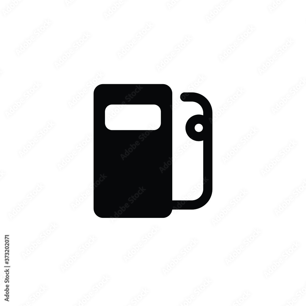 Gas pump icon isolated vector on white background, sign and symbol Gas pump icon isolated vector on white background, sign and symbol