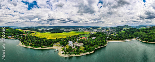 view from the river Hennesee,