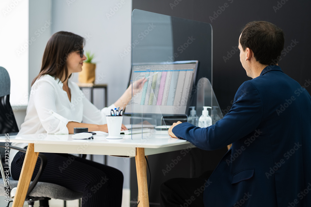 Financial Advisor Meeting With Client Customer Financial Advisor Meeting With Client Customer