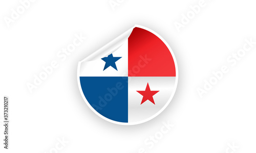 Panama Flag Label style illustration,textured background, Symbols of Panama - Vector Free Download Panama Flag Label style illustration,textured background, Symbols of Panama - Vector - GFXLoad