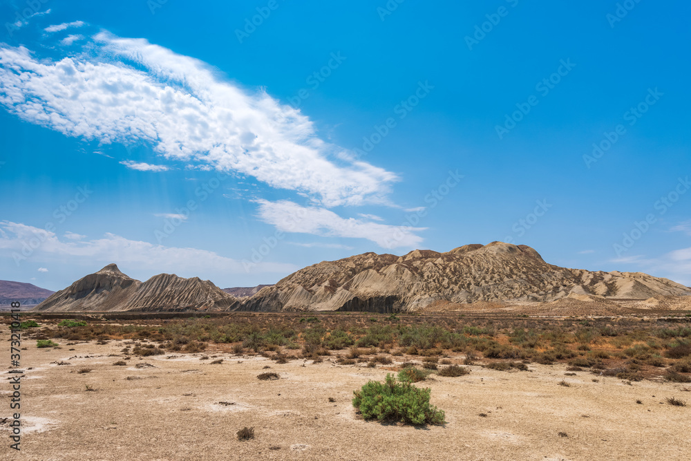 Amazing beautiful mountains in the desert area Amazing beautiful mountains in the desert area