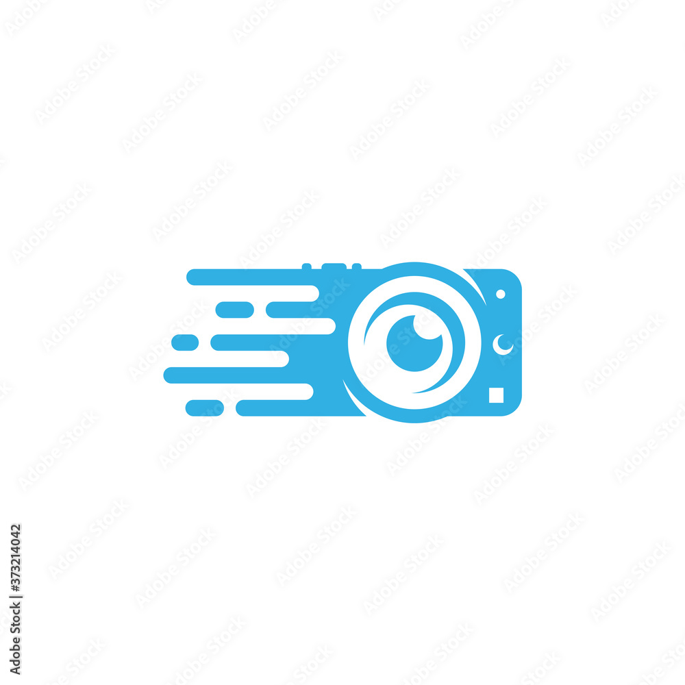 Fast Camera logo design vector template, Camera Photography logo concepts Fast Camera logo design vector template, Camera Photography logo concepts