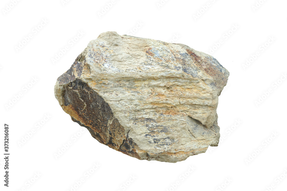 shale stone isolated on white background shale stone isolated on white background