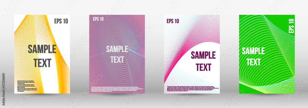 Geometric template with lines Geometric template with lines