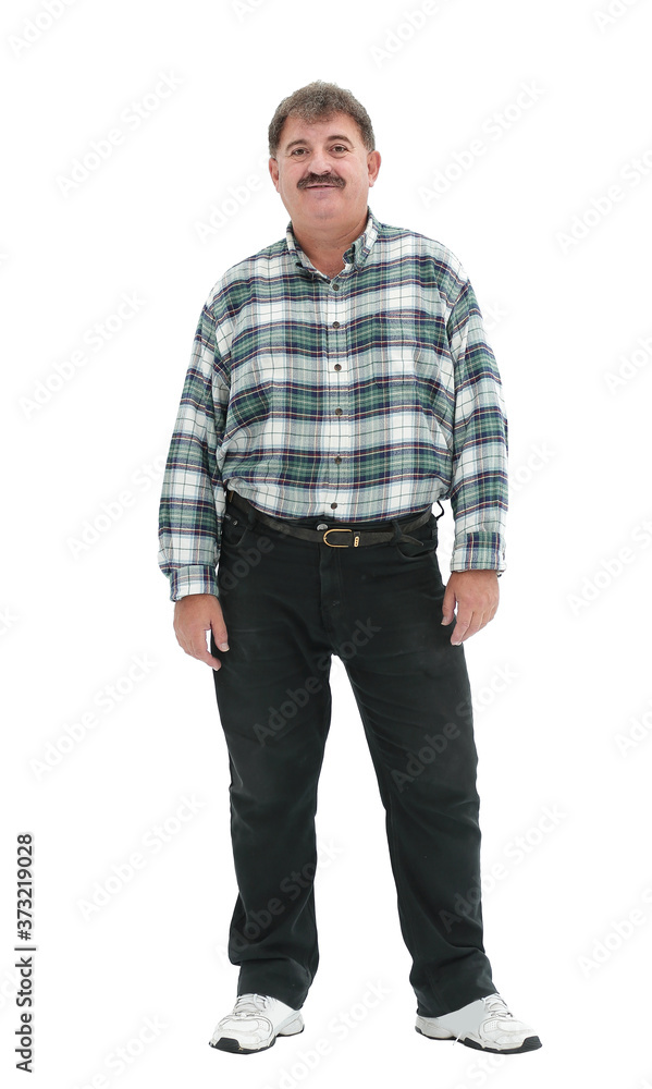 full-length man with a mustache full-length man with a mustache