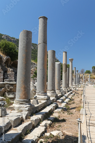 Ephesus Ancient City in Selcuk Town, Izmir, Turkey
